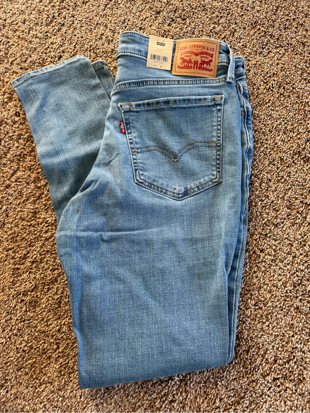 Levi's Women's Light Blue Skinny Jeans